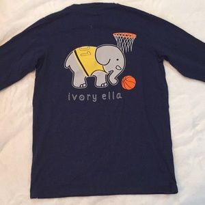 Basketball Ivory Ella Long Sleeve